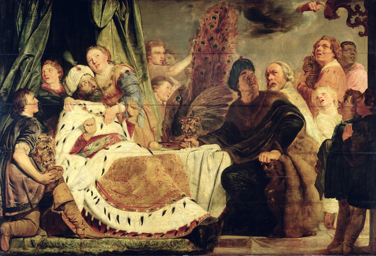 Kuningas Belsassarin juhla 1625 tekijältä Pieter Fransz de Grebber