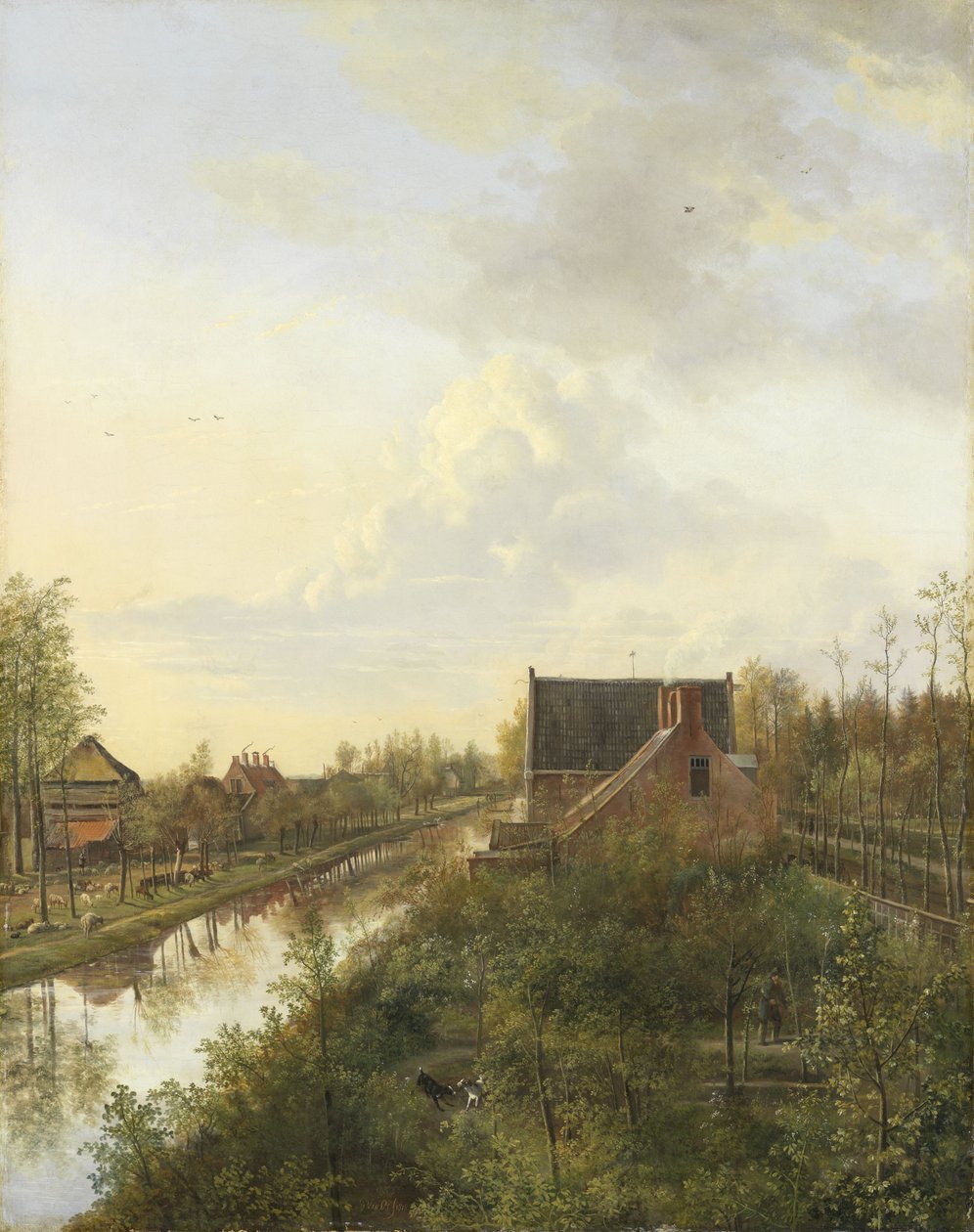 Gravelandin kanava, 1818 tekijältä Pieter Gerardus van Os