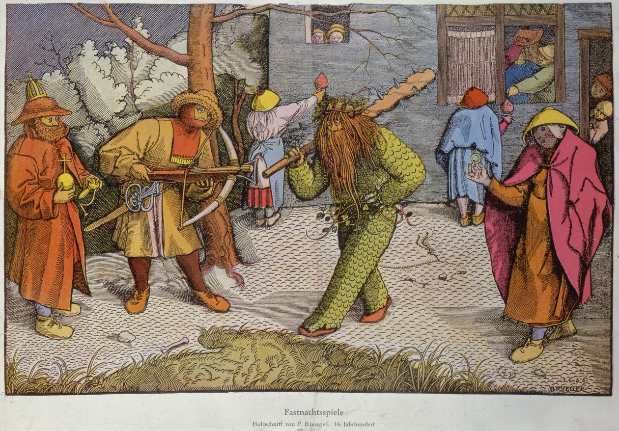 Nopeat yöpelit tekijältä Pieter III attr. to Brueghel