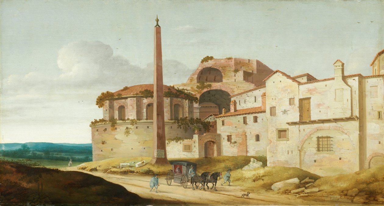 Santa Maria della Febbren kirkko, Rooma tekijältä Pieter Janszoon Saenredam