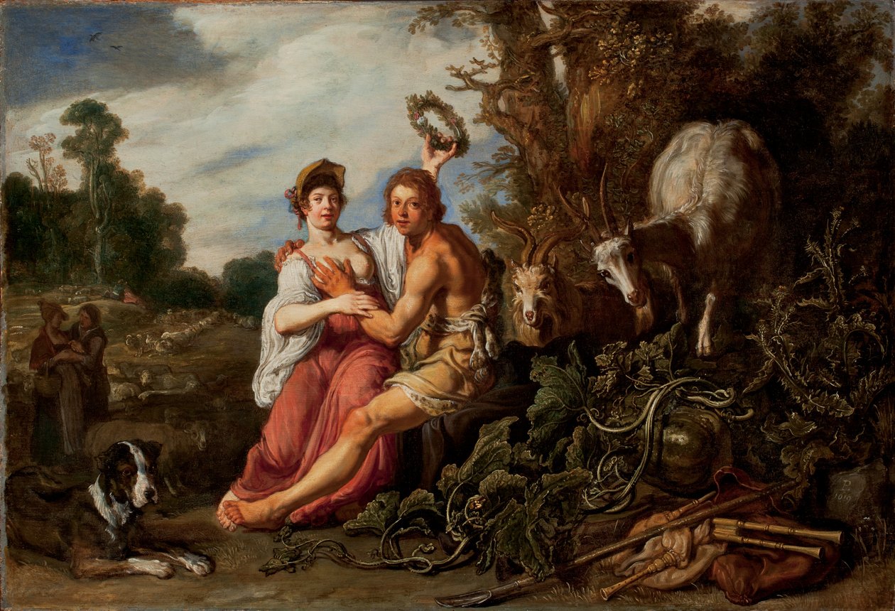 Pariisi ja Oenone, 1619 tekijältä Pieter Lastman