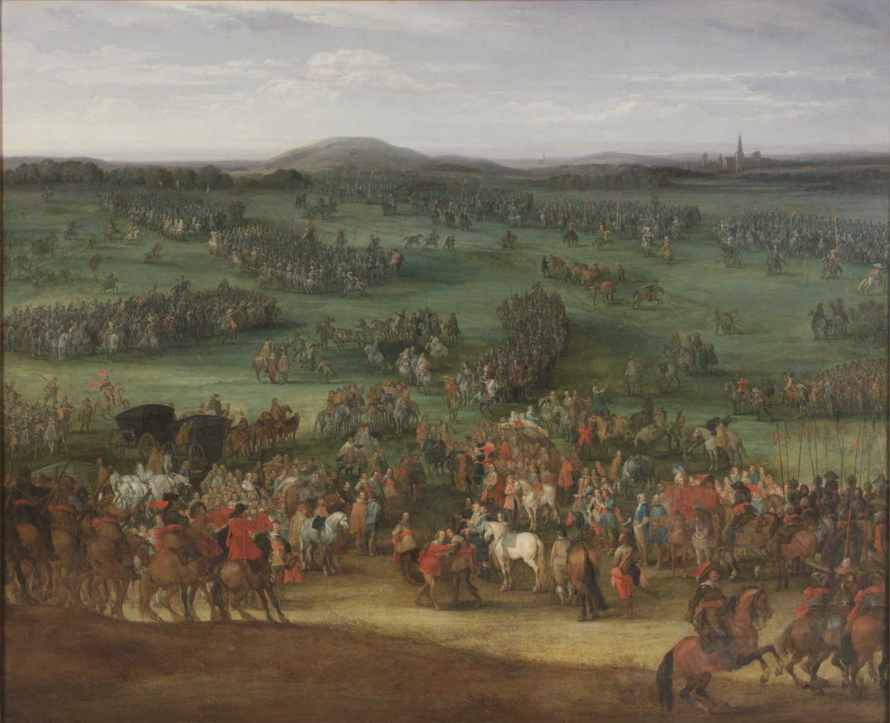 Nordlingenin taistelu II, n. 1634 tekijältä Pieter Meulener