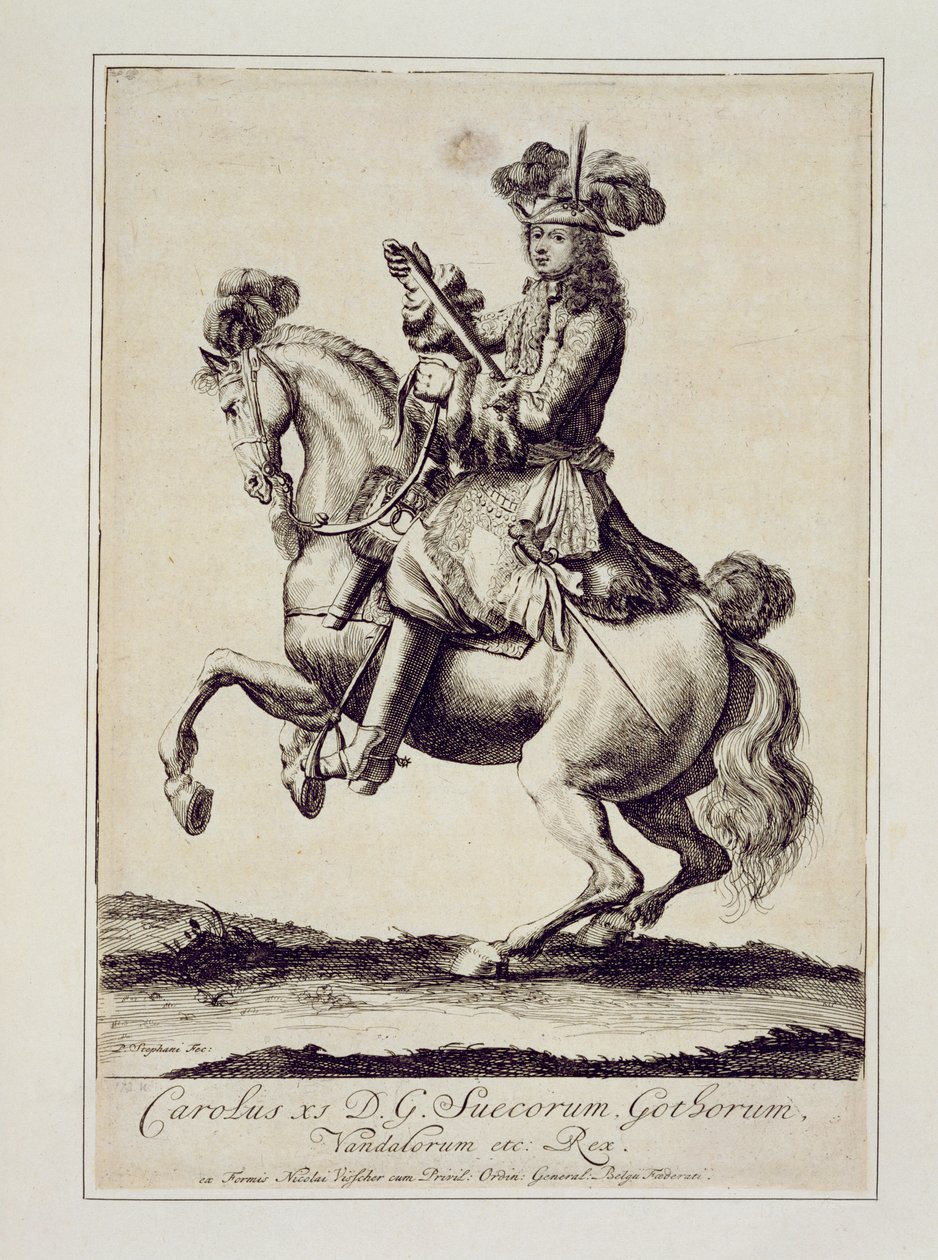 Charles ξ (1655-97) tekijältä Pieter Stevens or Stephani