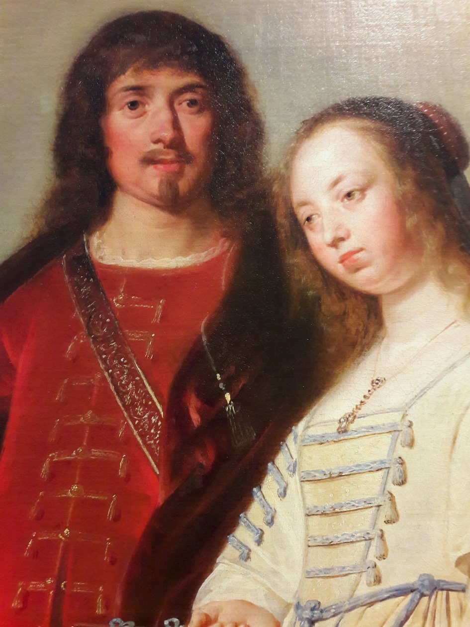 Perhekuva maisemassa tekijältä Pieter Fransz de Grebber