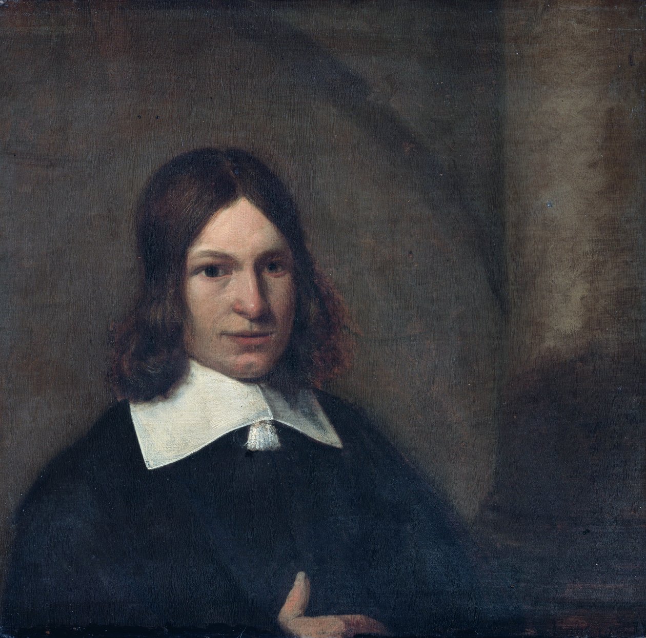 Muotokuva 19-vuotiaasta miehestä, mahdollisesti omakuva tekijältä Pieter de Hooch