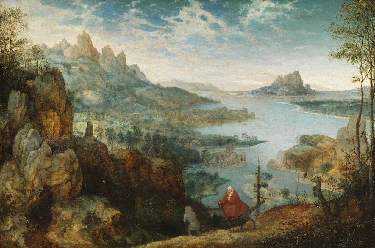 Huonekalut ja erilaiset esineet 1100- ja 1300-luvuilta tekijältä Pieter Bruegel the Elder