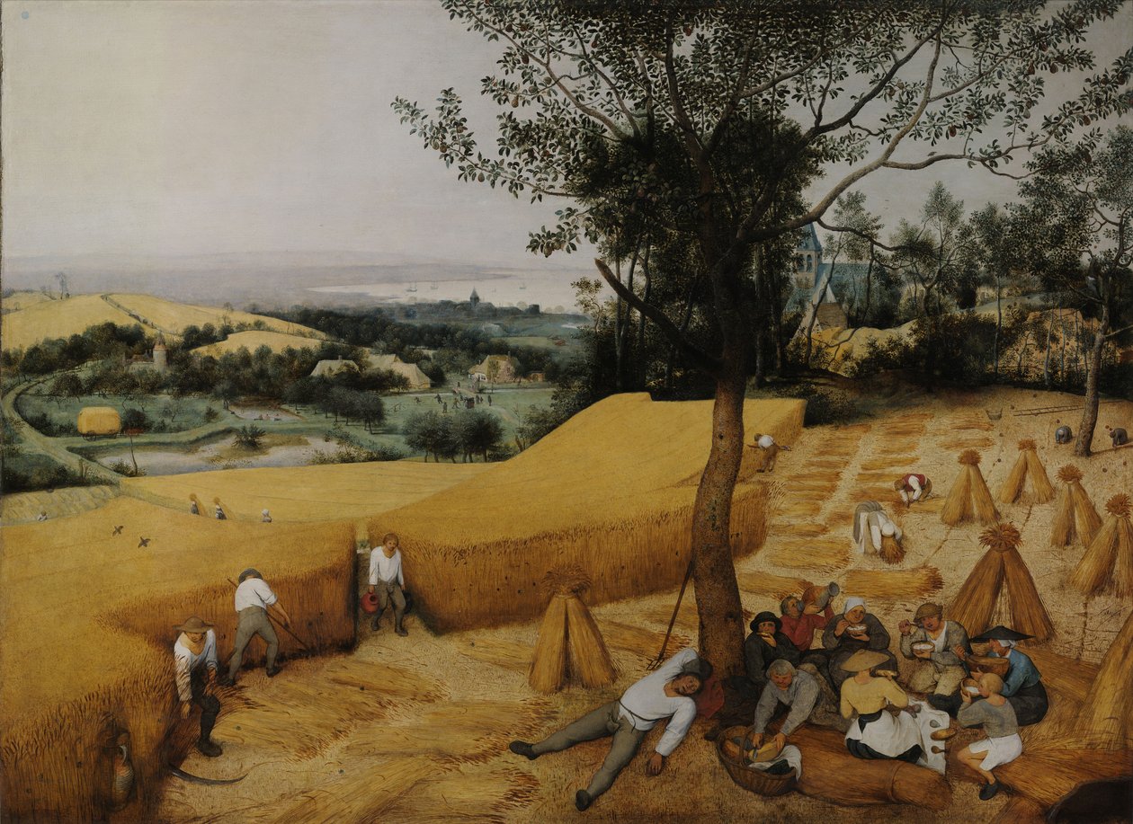 Harvesterit tekijältä Pieter Bruegel the Elder