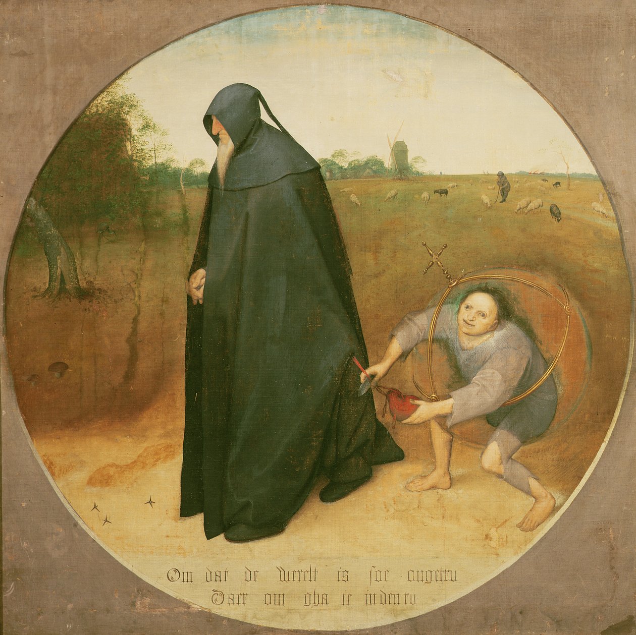Misantrooppi, 1568 (tempera kankaalle) tekijältä Pieter Bruegel the Elder