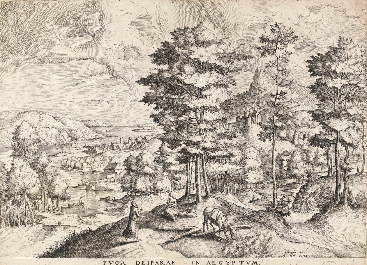 Loput lennossa Egyptiin tekijältä Pieter Bruegel the Elder