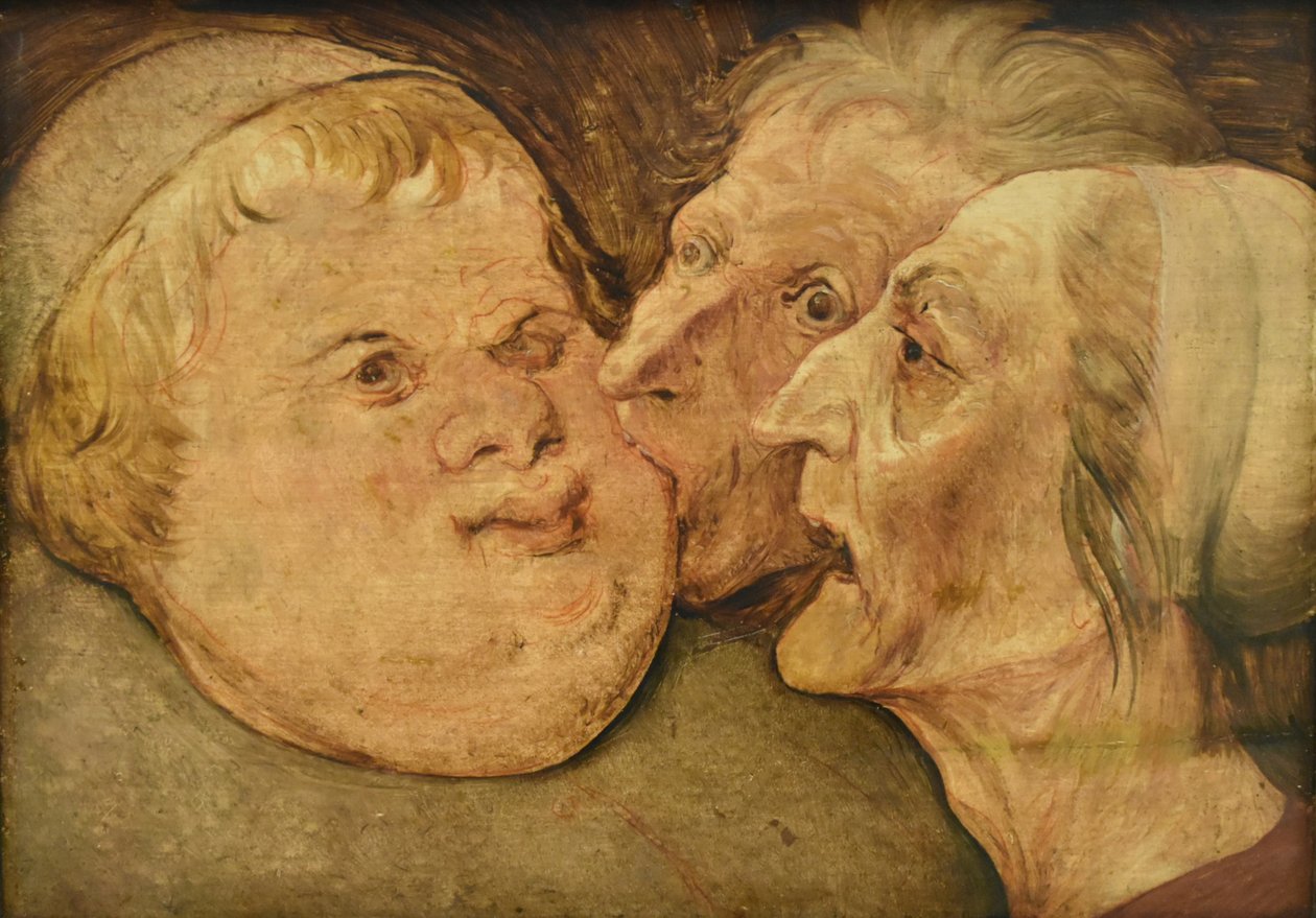 Paaston riita laskuveden kanssa, n. 1550-60 tekijältä Pieter Bruegel the Elder