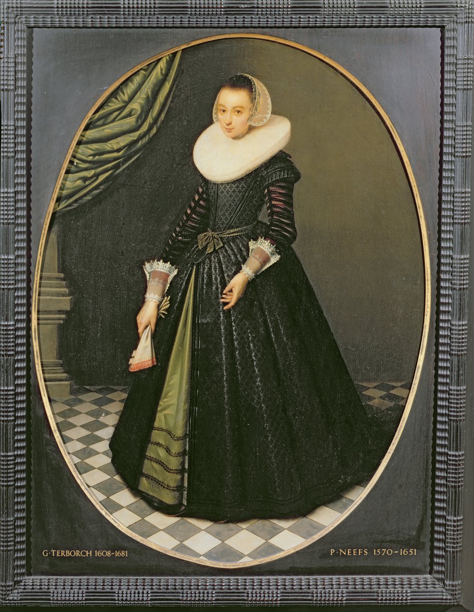 Soikea naisen muotokuva tekijältä Pieter the Elder Neefs