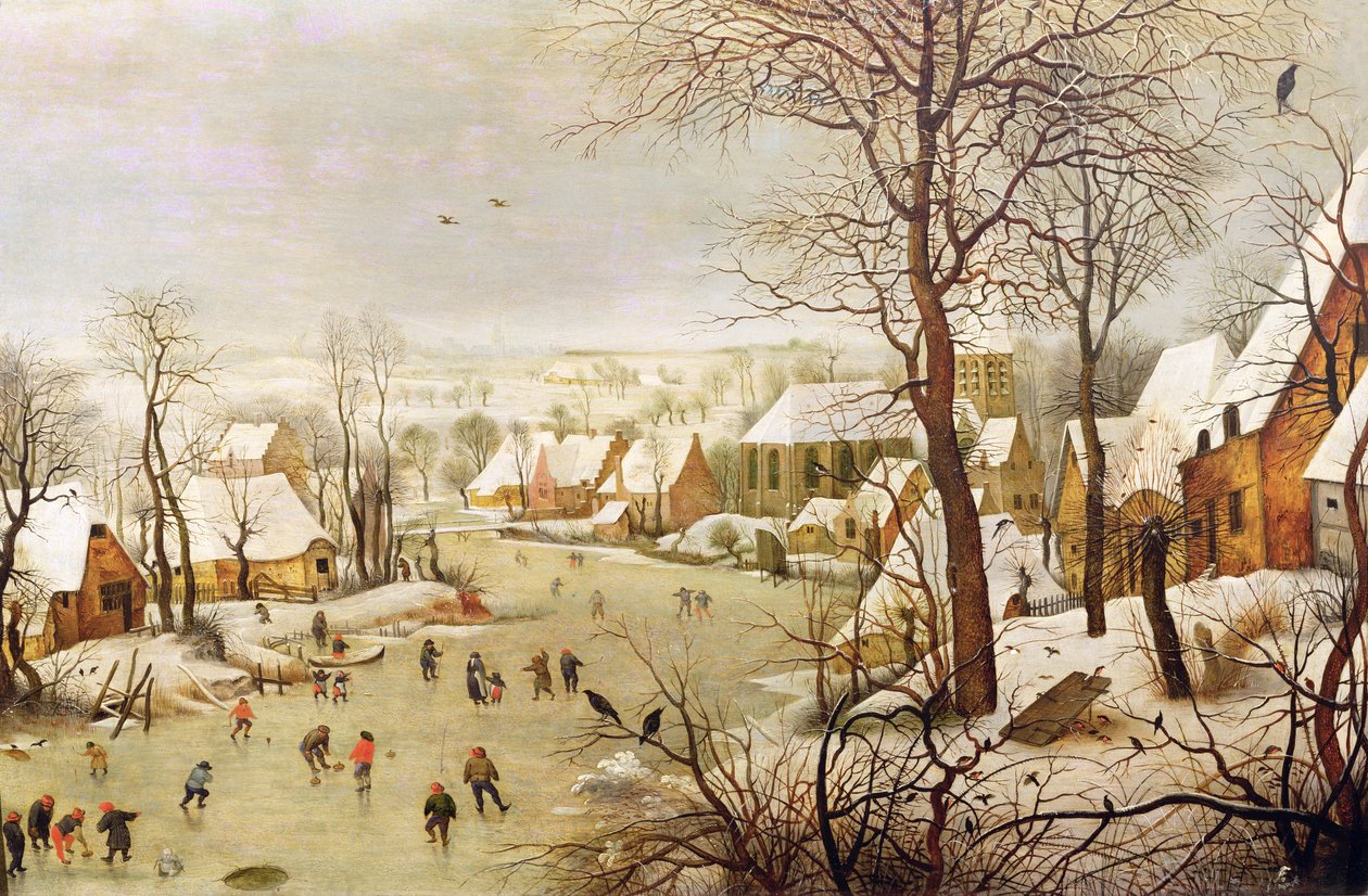 Huonekalut ja erilaiset esineet 1100- ja 1300-luvuilta tekijältä Pieter Brueghel the Younger