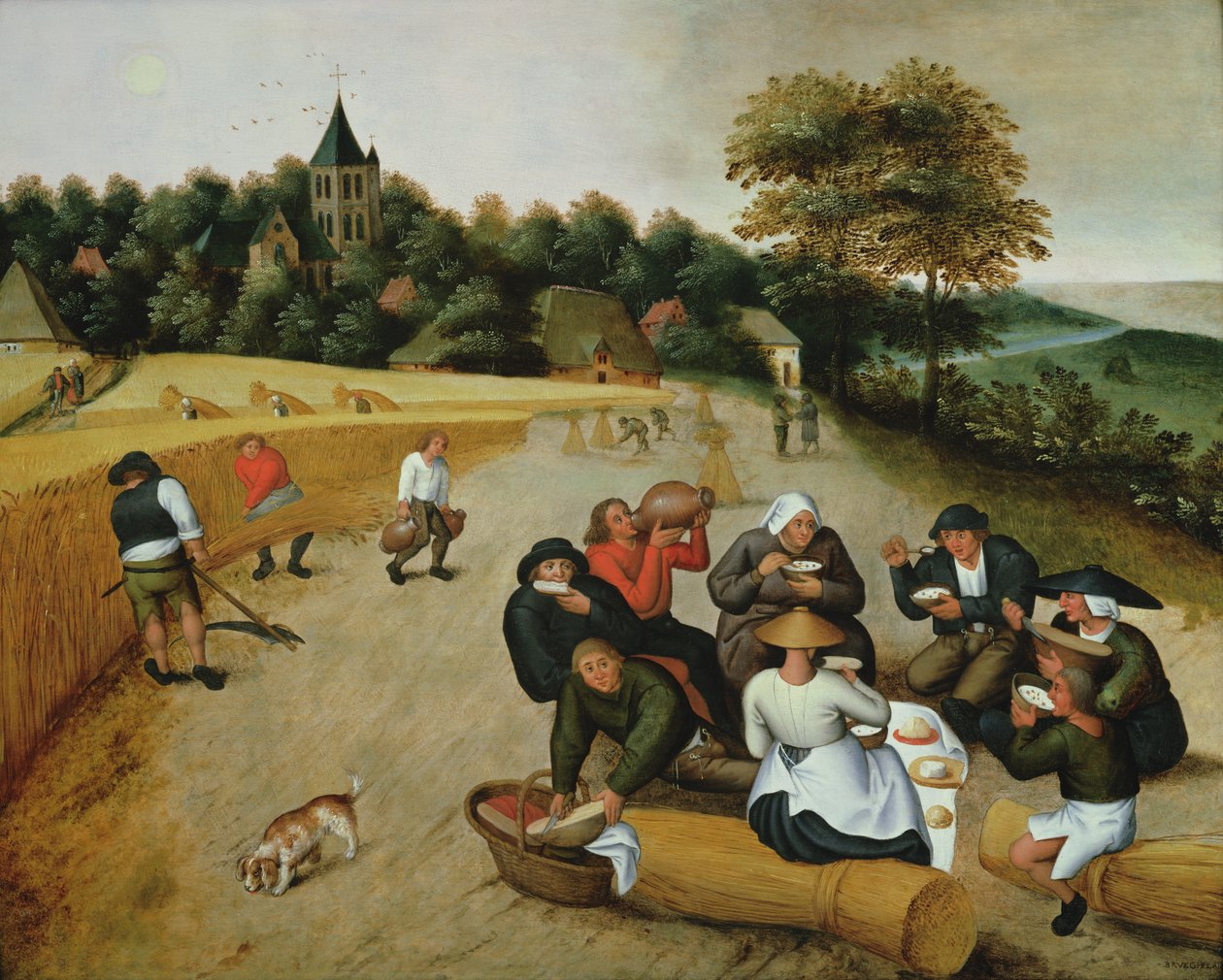 Kesä tekijältä Pieter Brueghel the Younger