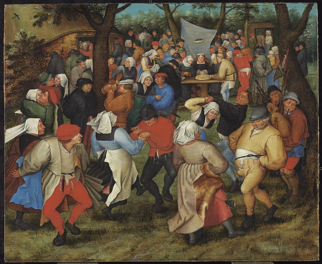Talonpoikien häät tekijältä Pieter Brueghel the Younger