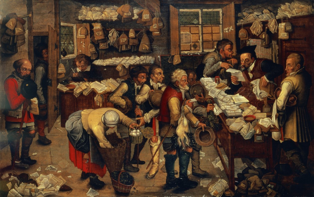 Vuokrankeräilijät tekijältä Pieter Brueghel the Younger