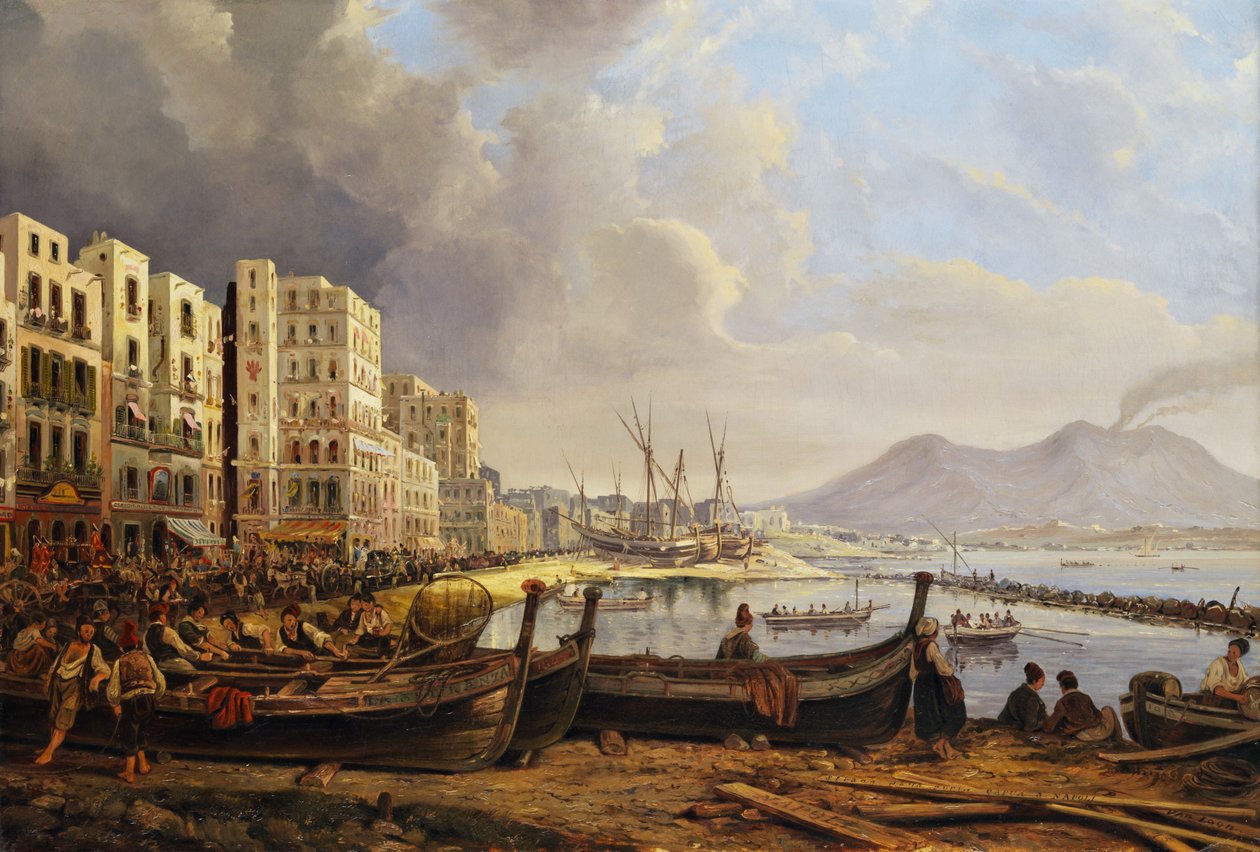 Strada della porta Capua a Napoli tekijältä Pieter van Loon