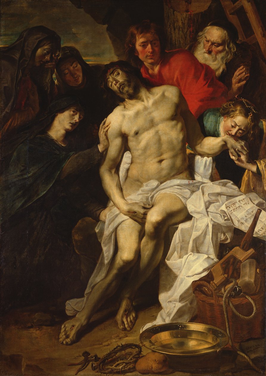 Deposition, vuoden 1631 jälkeen tekijältä Pieter van Mol