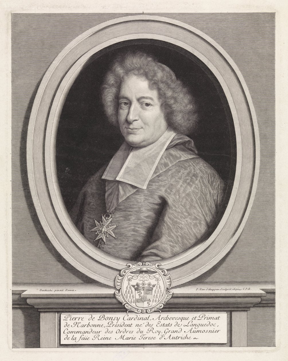 Pierre de Bonzin muotokuva tekijältä Pieter van Schuppen