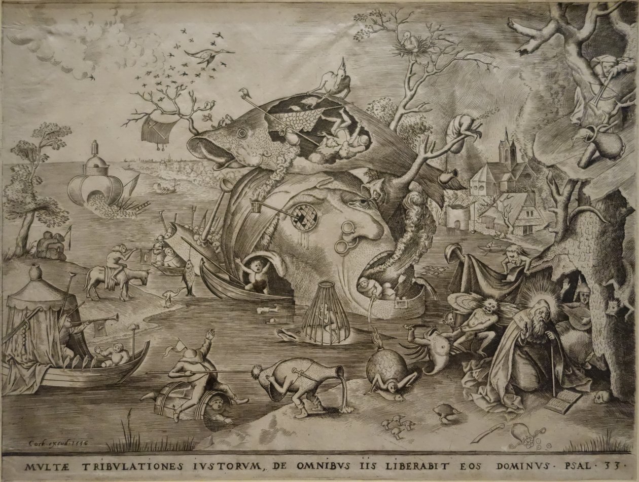 Pyhän Anthonyn kiusaus tekijältä Pieter van der Heyden
