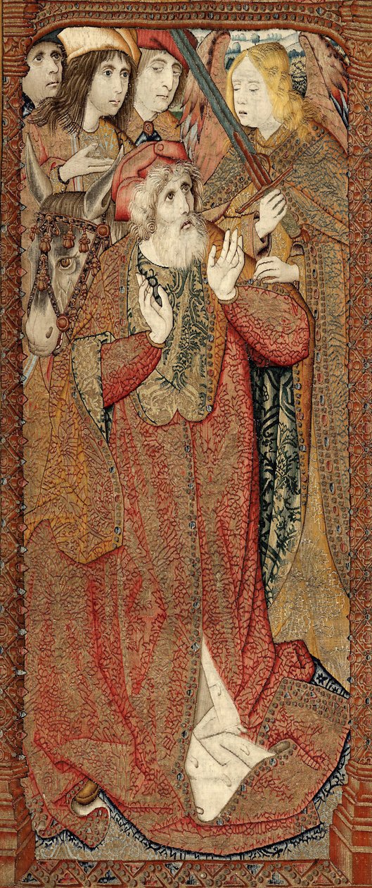 Jumalanäidin voitot tai kultaiset varpuset, n. 1500-02 (kuvakudos) tekijältä Pieter (attr. to) Coecke van Aelst