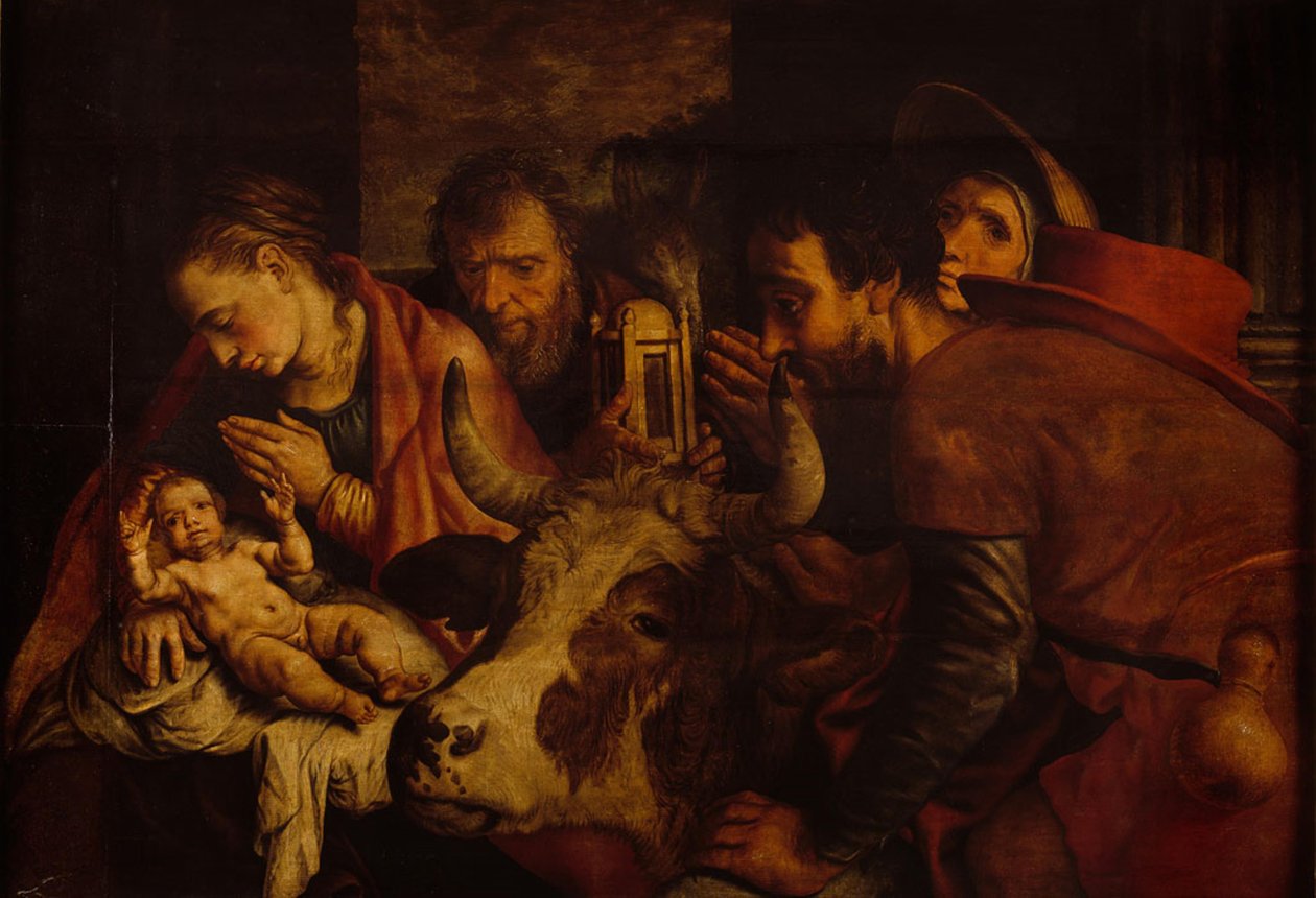 Paimenten kumarrus tekijältä Pieter Aertsen