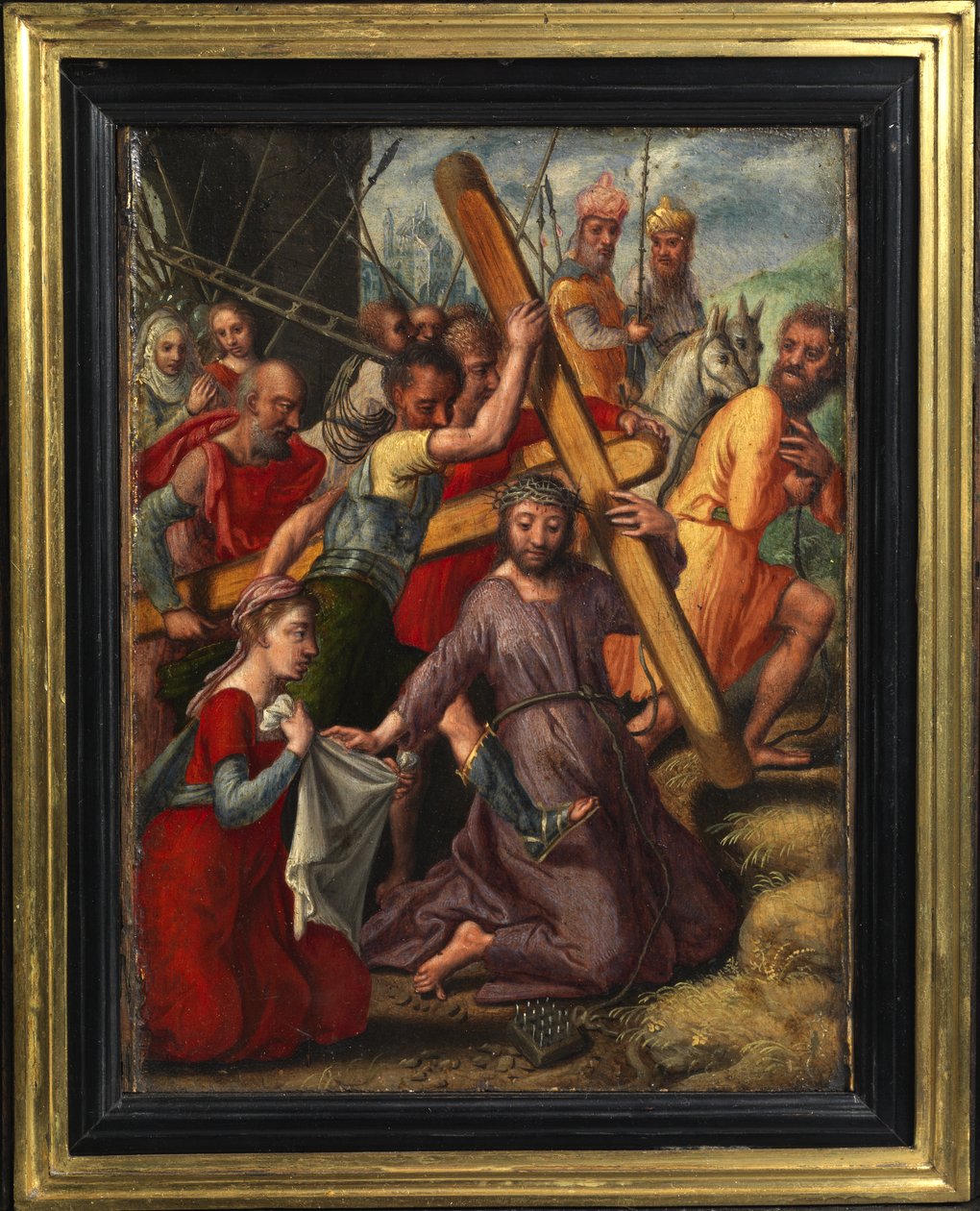 Kristus kantaa ristiä tekijältä Pieter Aertsen