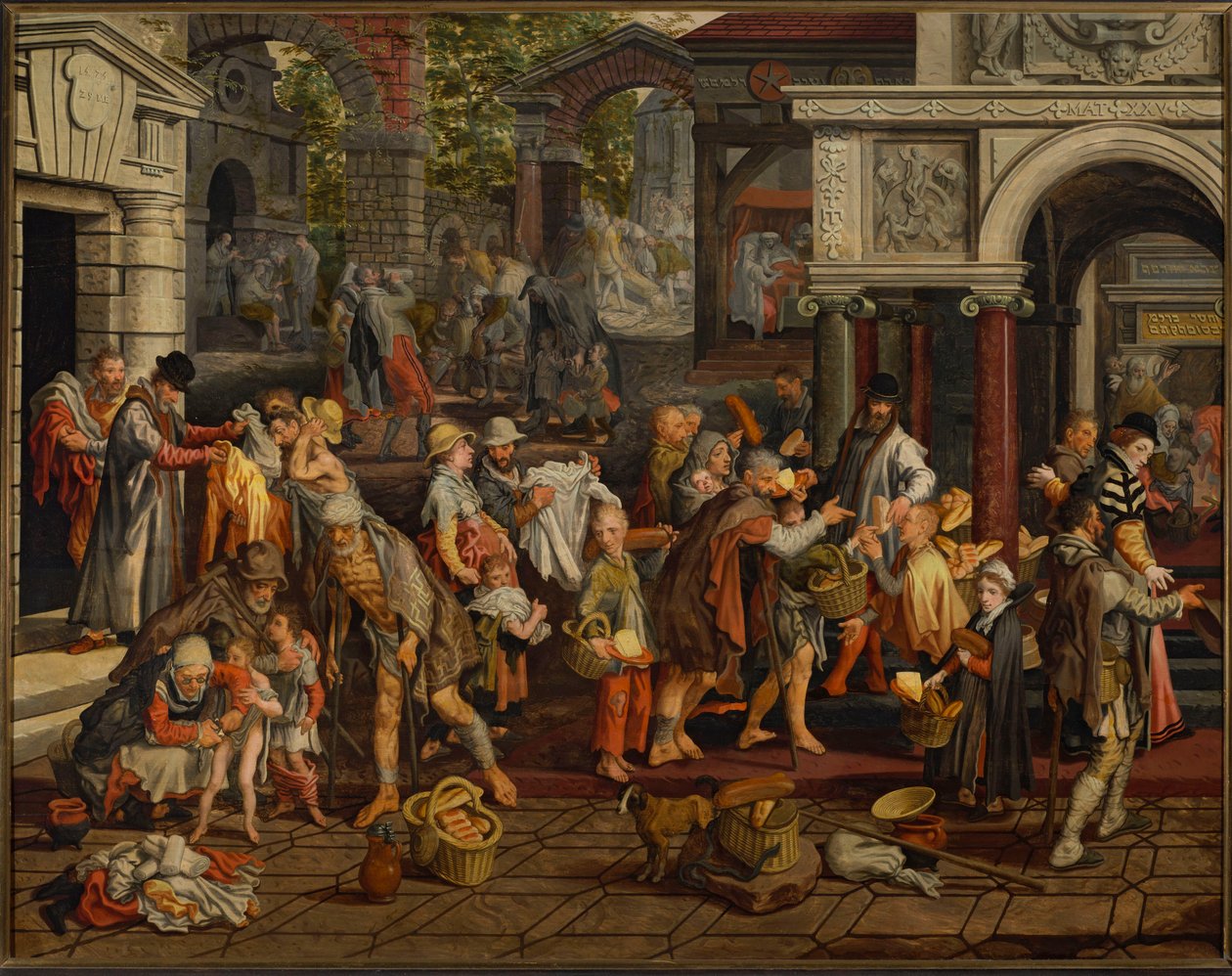 Kristillisen laupeuden teot tekijältä Pieter Aertsen
