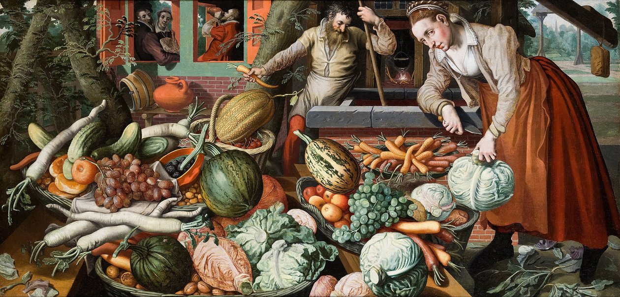 Markkinanäkymä, 1569 tekijältä Pieter Aertsen