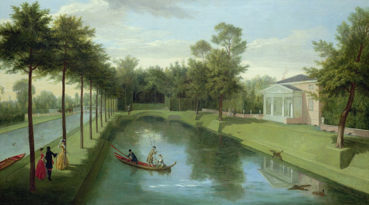 The Water Gardens of Chiswick House (katso myös 176474) tekijältä Pieter Andreas Rysbrack
