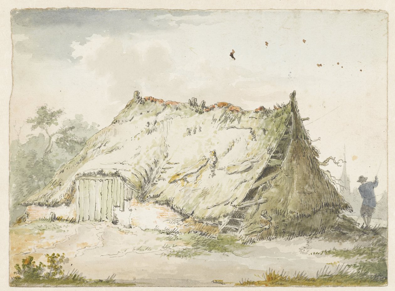 Rikkoutunut maatila tekijältä Pieter Bartholomeusz. Barbiers