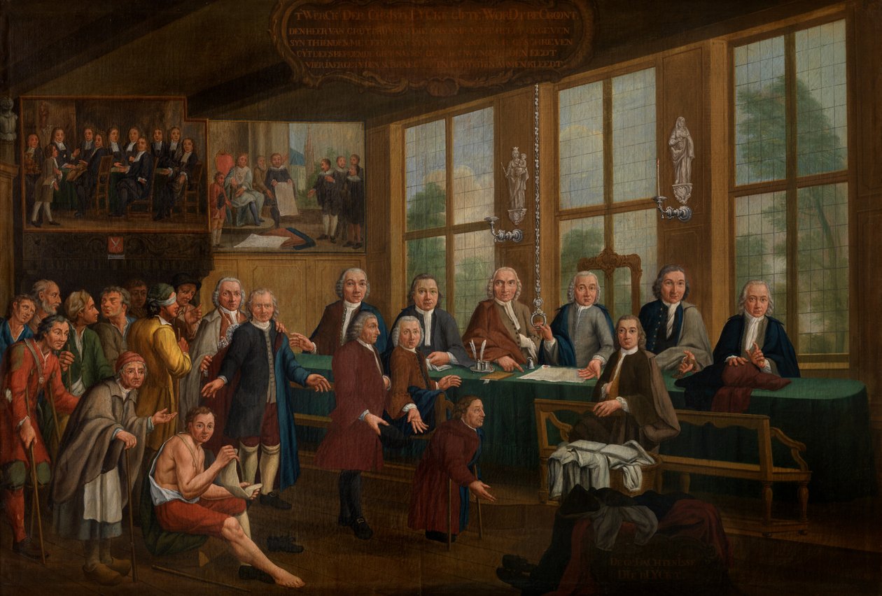 Oath of Tailors (öljy kankaalle) tekijältä Pieter Beuckels