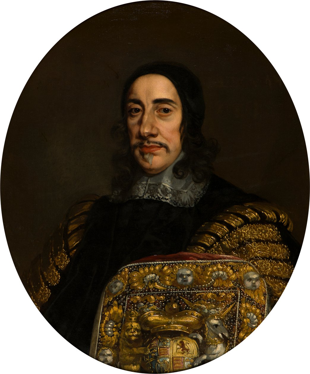 Muotokuva Sir Orlando Bridgemanista 1st Bt. Suuren sinetin lordivartijana, n. 1664-1674 (öljy kankaalle) tekijältä Pieter Borsseler
