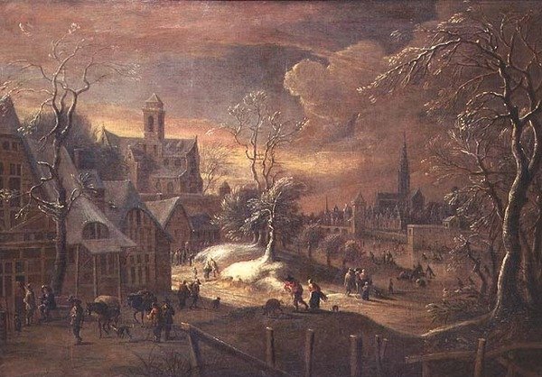 Luminen maisema tekijältä Pieter Bouts