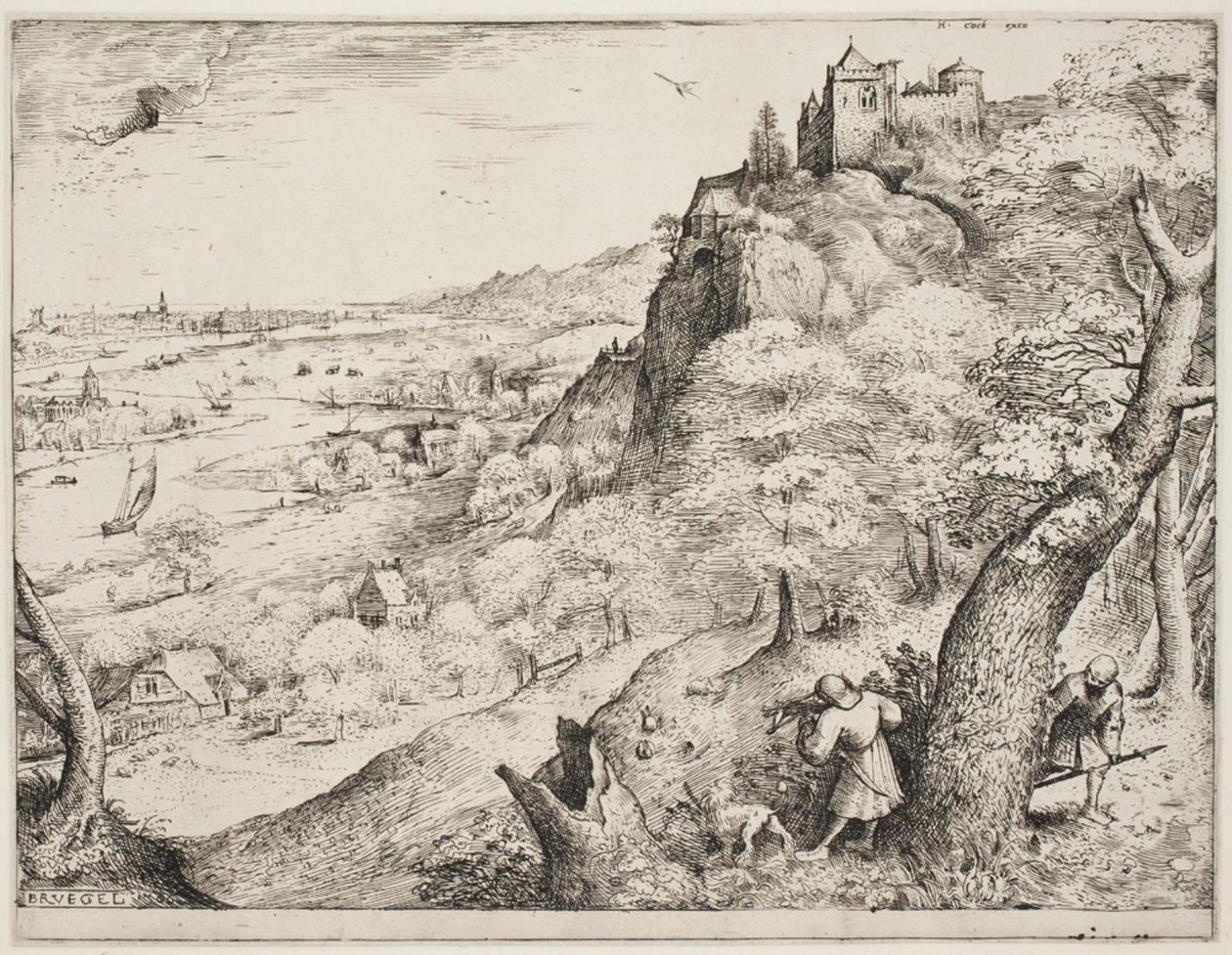 Kanin metsästys tekijältä Pieter Bruegel d.Æ.