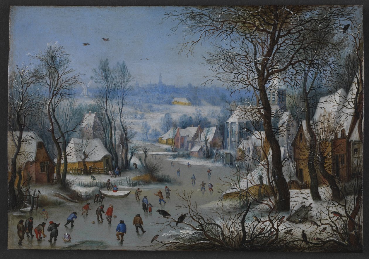 Talvimaisema tekijältä Pieter Bruegel d.Æ.