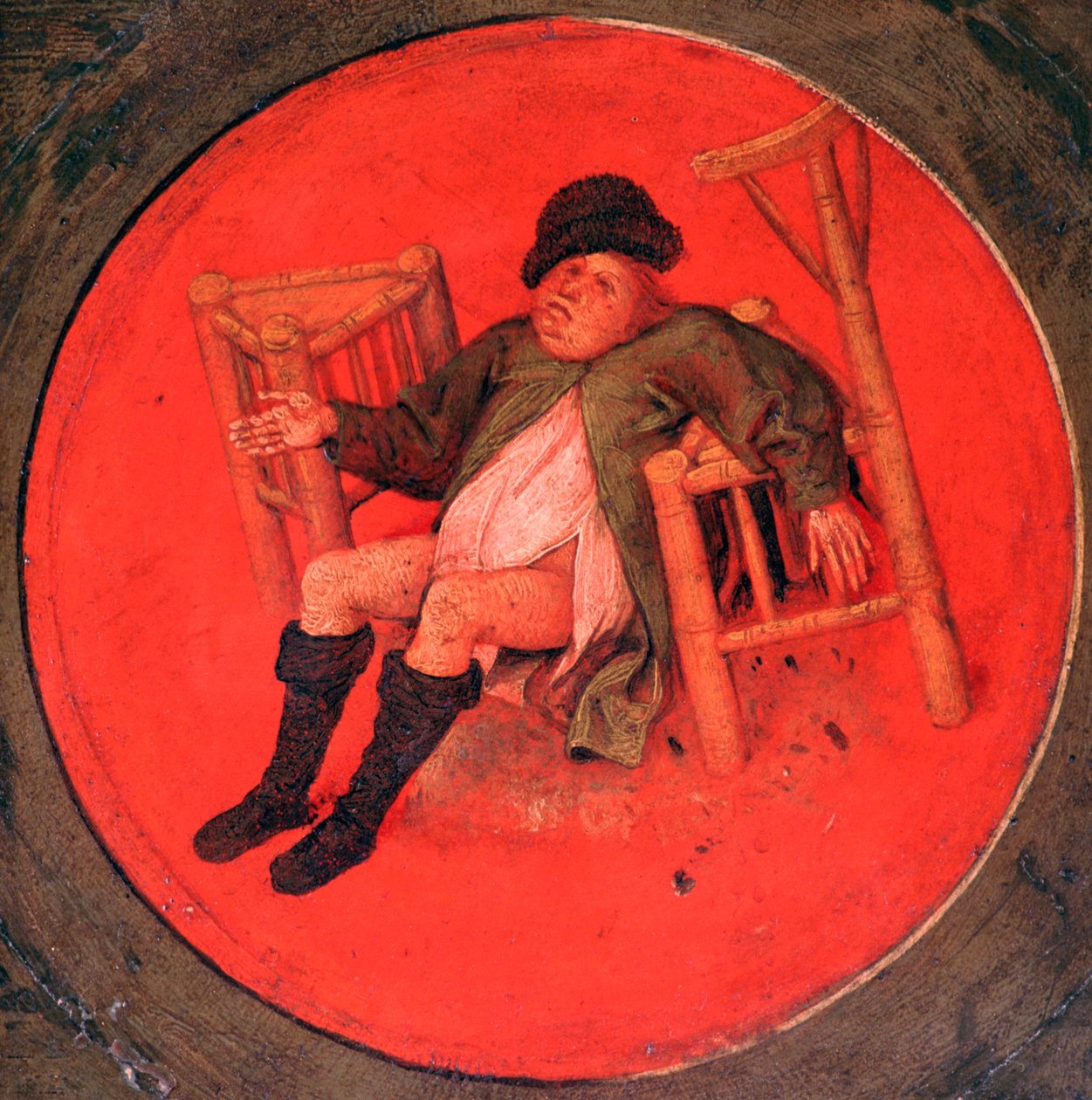 Flanderin sananlasku, c1558-1560 tekijältä Pieter Bruegel the Elder