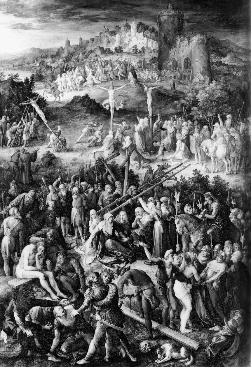 Golgata, 1604 tekijältä Pieter Bruegel the Elder