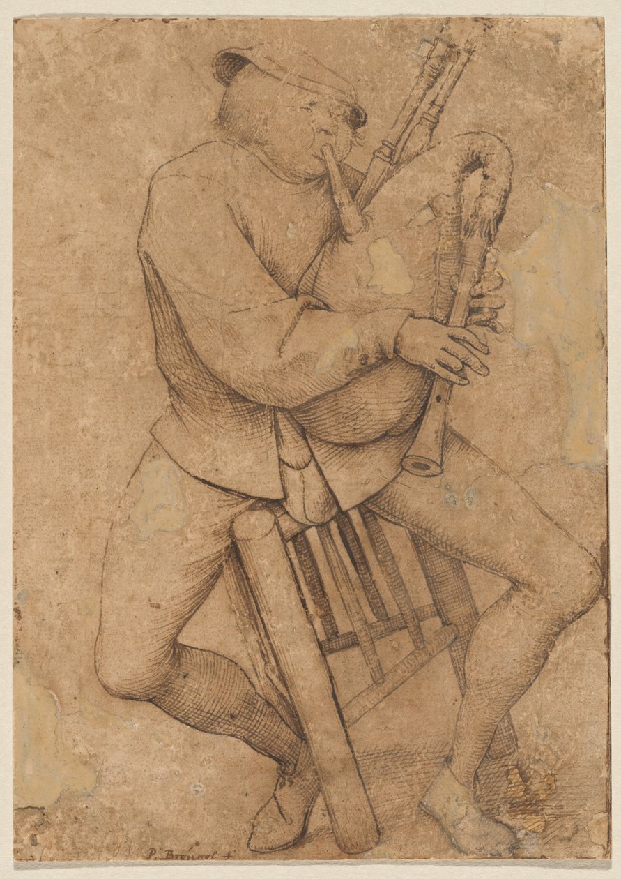 Säkkipillisoitin tekijältä Pieter Bruegel the Elder
