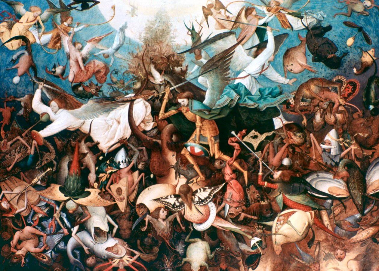 Kapinallisten enkelien lankeemus, 1562 tekijältä Pieter Bruegel the Elder
