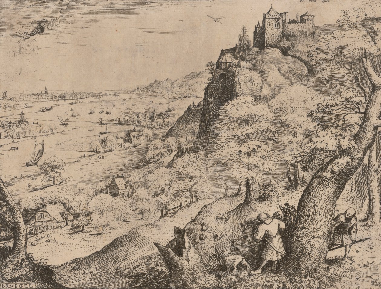Kanin metsästys, 1560. tekijältä Pieter Bruegel the Elder