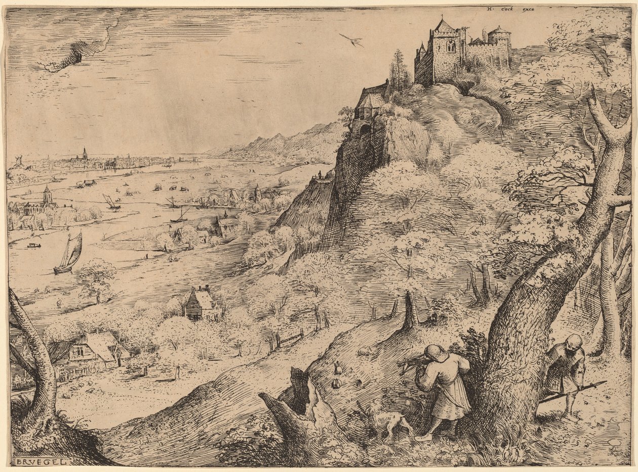 Kanin metsästäjät tekijältä Pieter Bruegel the Elder
