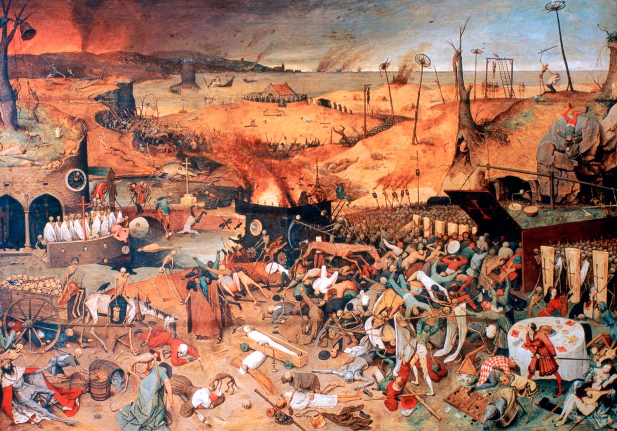 Kuoleman voitto, c1562 tekijältä Pieter Bruegel the Elder