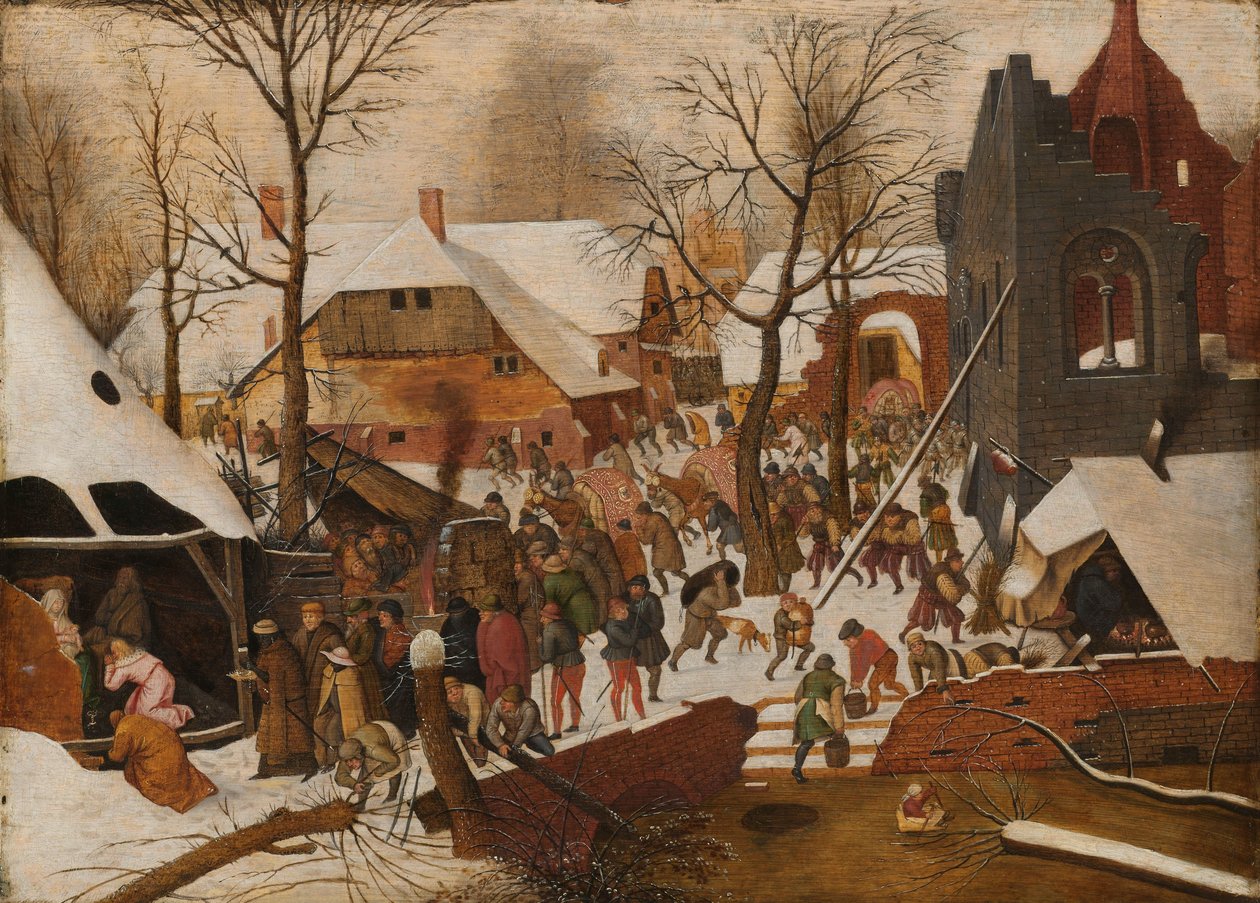 Maagien palvonta tekijältä Pieter Brueghel (II)