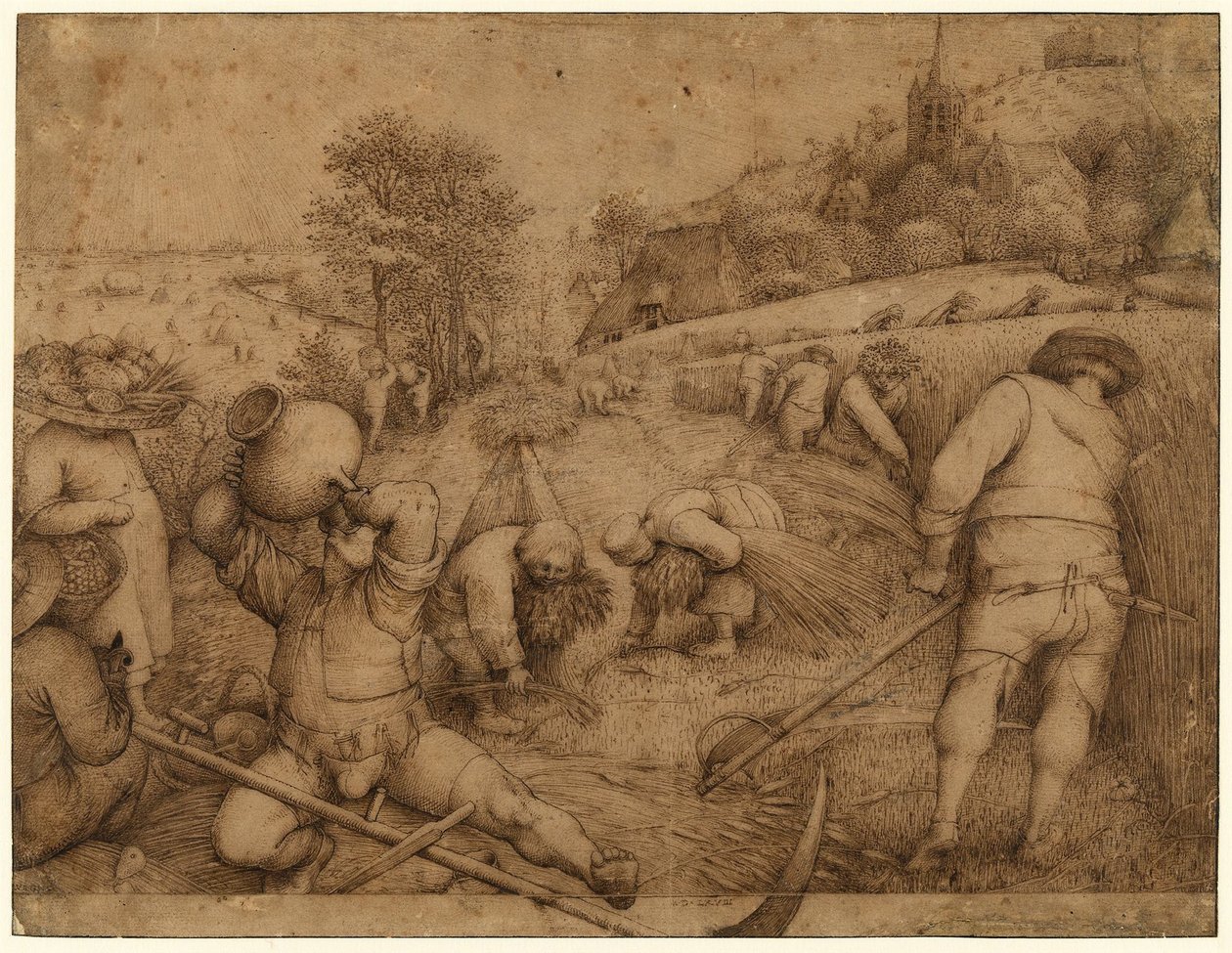 Kesäaika tekijältä Pieter Brueghel the Elder