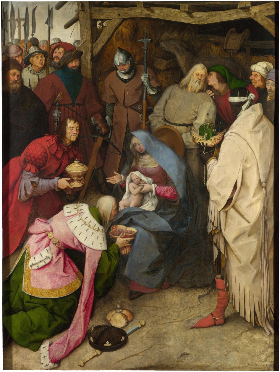 Kuninkaiden palvonta tekijältä Pieter Brueghel the Elder
