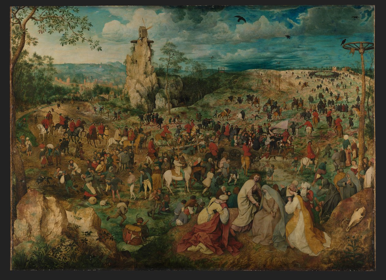 Kulkue Golgatalle tekijältä Pieter Brueghel the Elder