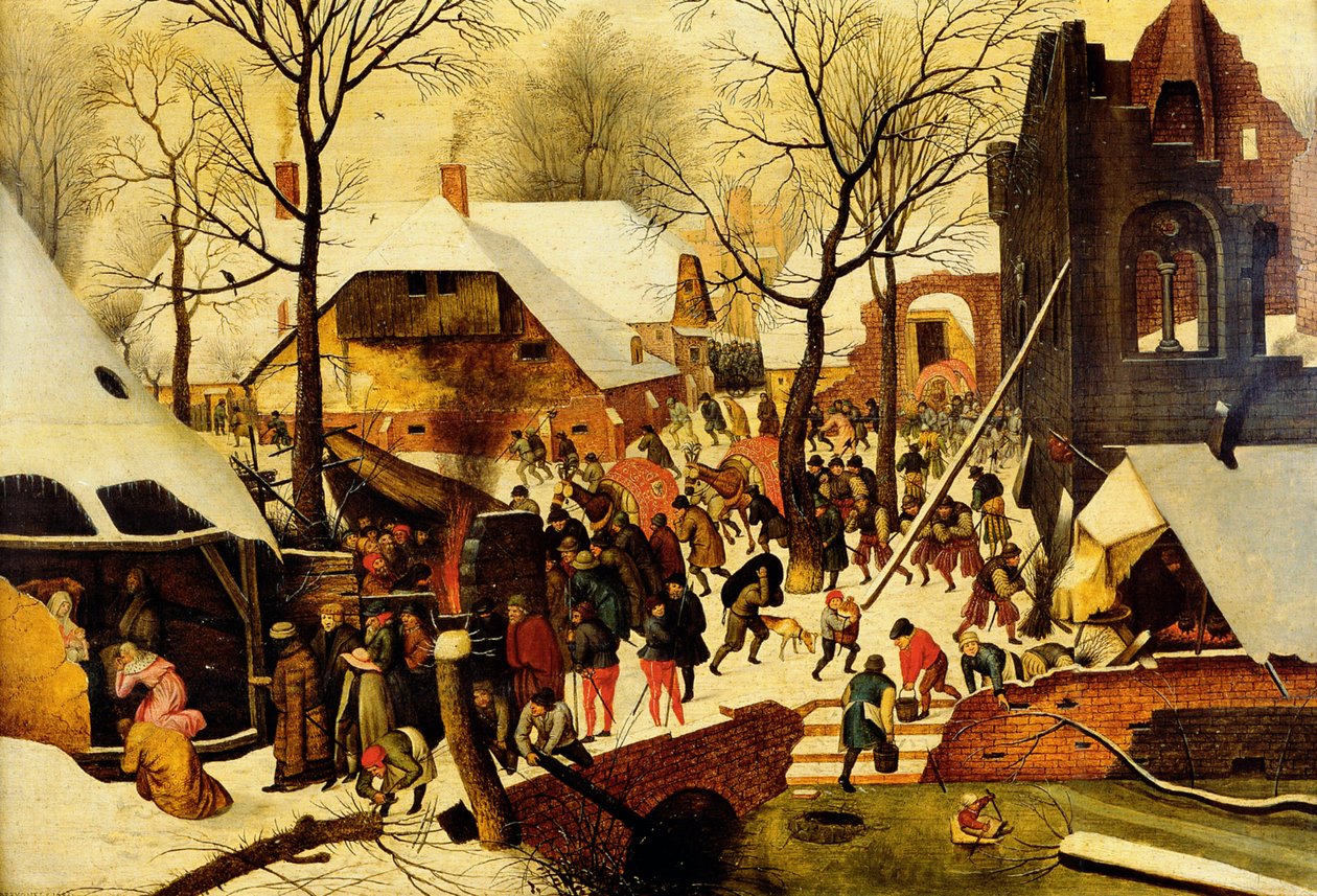 Maagien palvominen tekijältä Pieter Brueghel the Younger