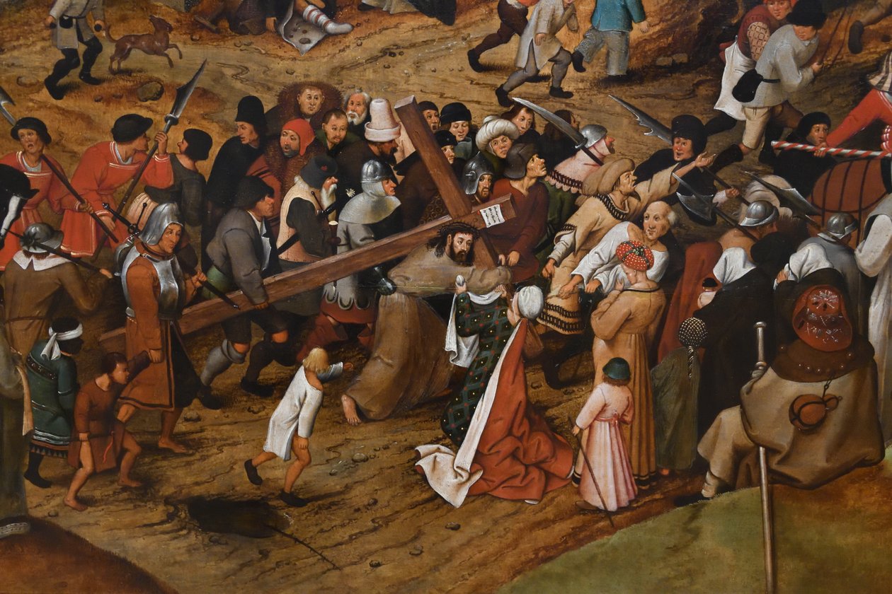 Saksa: Die Kreuztragung Tie Golgatalle tekijältä Pieter Brueghel the Younger