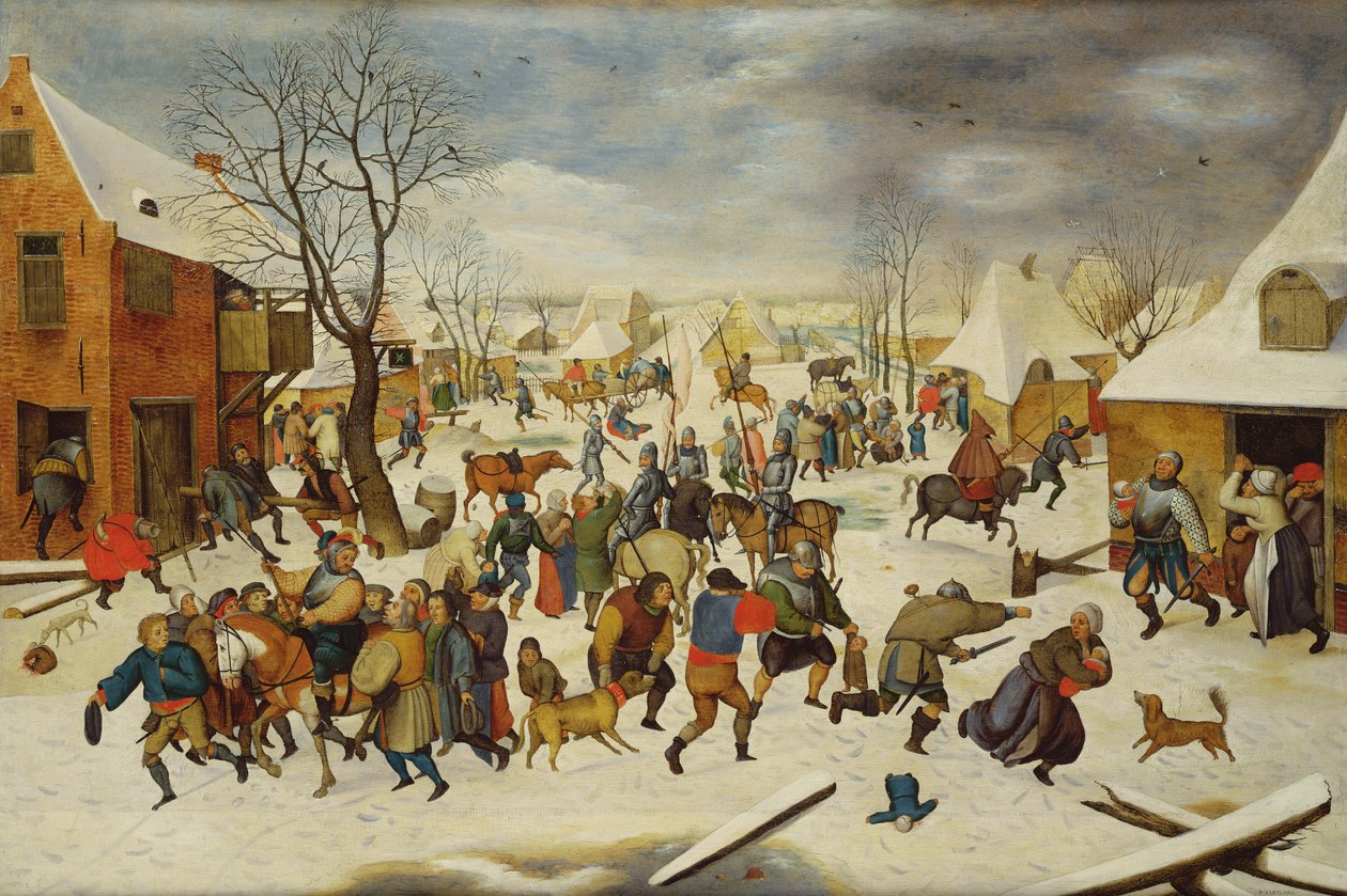 Massacre of the Innocents (ei sama kuin 10020) tekijältä Pieter Brueghel the Younger