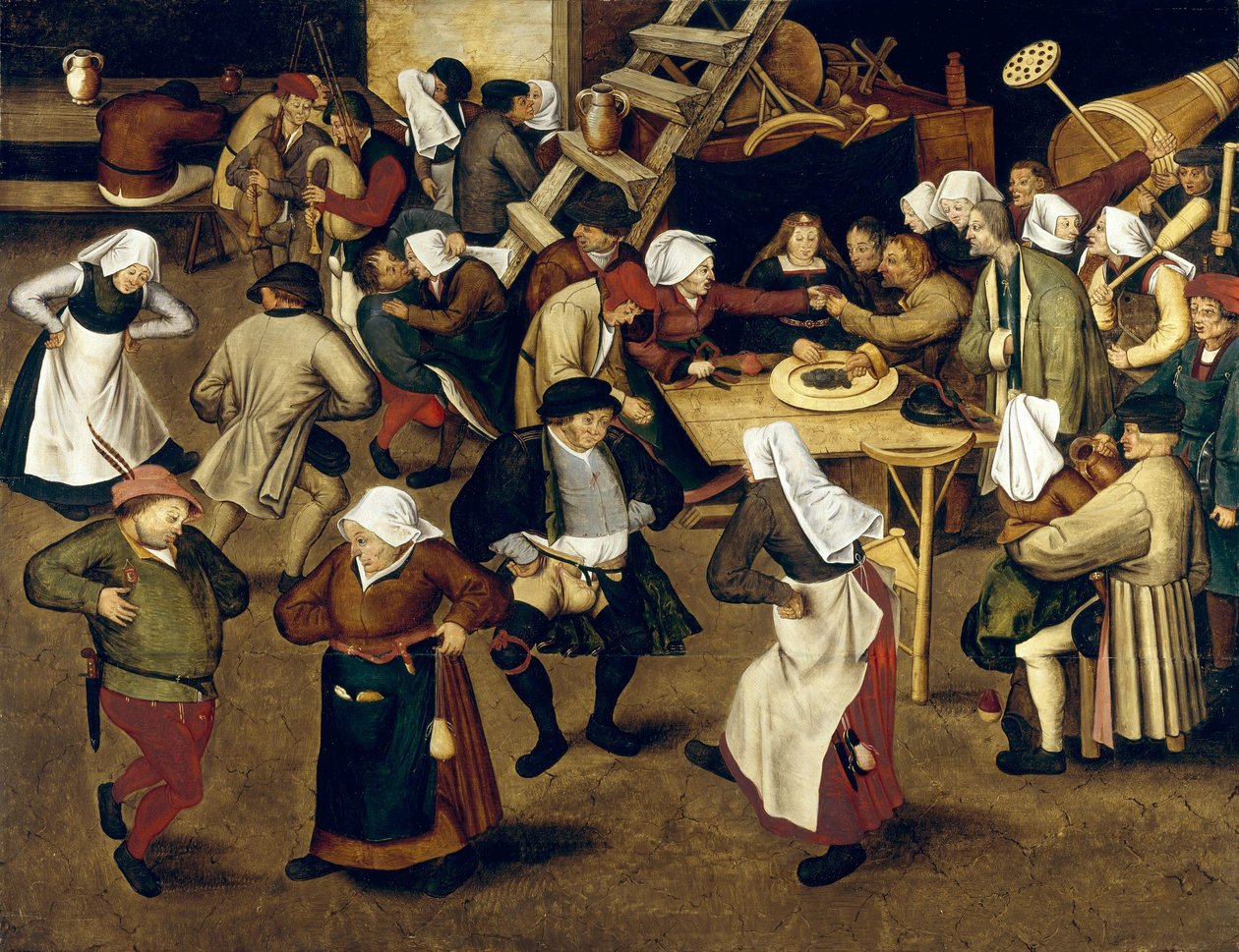 Talonpojan häät tekijältä Pieter Brueghel the Younger